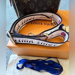 Louis Vuitton Speedy Bandoulière 20 - Strap Only